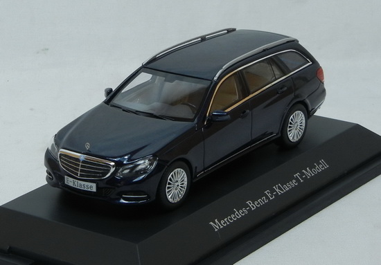 Модель 1:43 Mercedes-Benz E-class T-Model (S212 MOPF) - dark blue