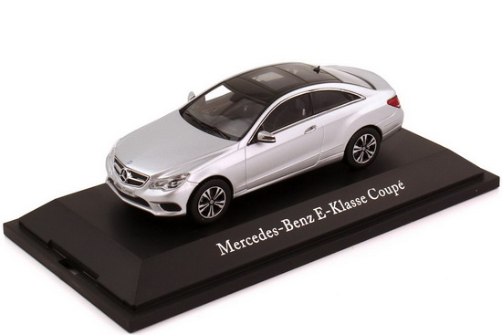 Модель 1:43 Mercedes-Benz E-class Coupe (C207 MOPF) - silver