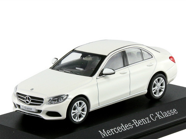 mercedes-benz c-class (w205) avantgarde - white B66960245 Модель 1:43