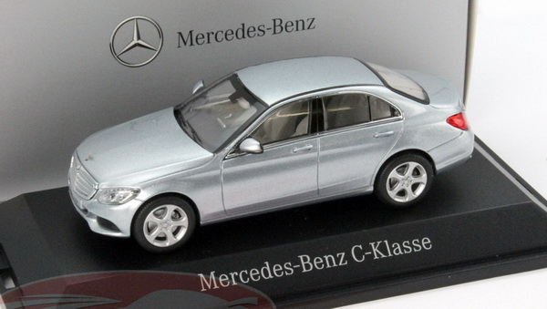 mercedes-benz c-class (w205) exclusive - silver B66960247 Модель 1:43
