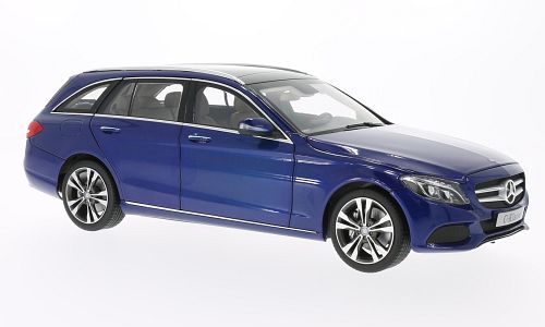Модель 1:18 Mercedes-Benz C-class T-model (S205) Avantgarde - Blue
