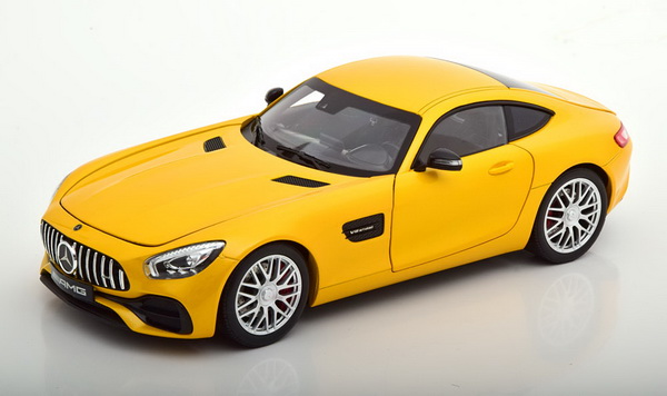 Модель 1:18 Mercedes-AMG GT (C190) - yellow met