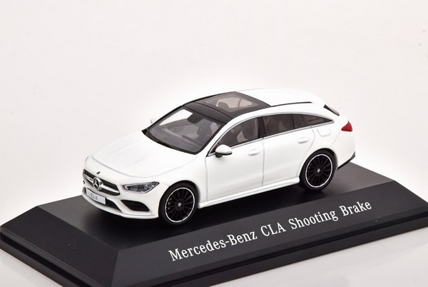 Модель 1:43 Mercedes-Benz CLA-class (X118) Shooting Brake - white