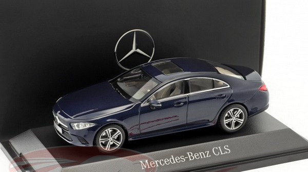 Модель 1:43 Mercedes-Benz CLS Coupe (C257) - blue met