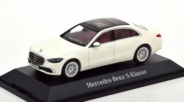 Mercedes-Benz S-class (V223) - designo diamond white bright