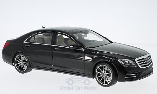 Модель 1:18 Mercedes-Benz S-class (V222) MOPF - black