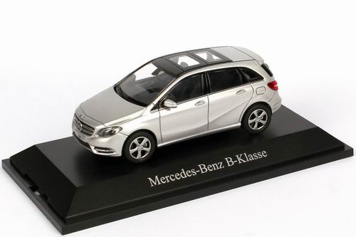 Модель 1:43 Mercedes-Benz B-class (W246) - polar silver