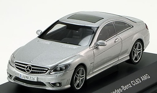 Модель 1:43 Mercedes-Benz CL63 AMG - silver