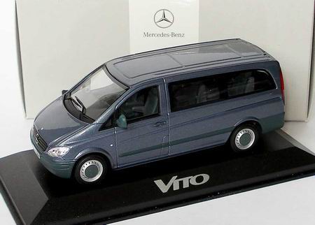 Mercedes-Benz Vito II Bus 115 CDi - luganograu met B67871201 Модель 1:43