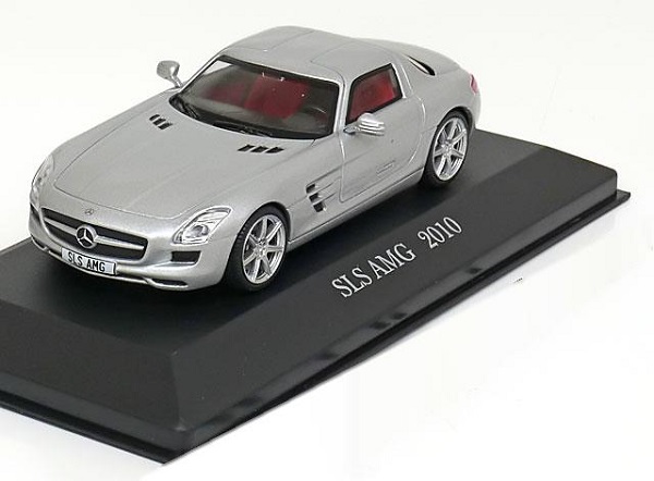 Mercedes SLS AMG Coupe 2010 silver