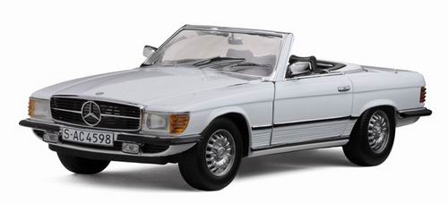 mercedes-benz 350sl (w107) cabrio - white SS4598 Модель 1:18