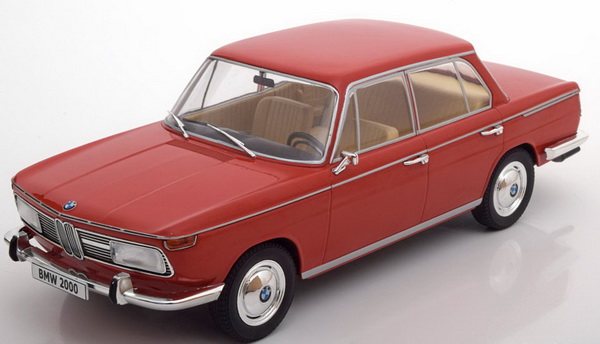 Модель 1:18 BMW 2000 Ti (Type 120) - red