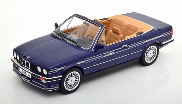 Модель 1:18 BMW Alpina C2 2.7 Convertible (E30) 1986 Metallic Blue