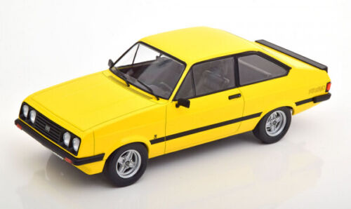 Модель 1:18 FORD Escort MKII RS 2000 1976 Yellow