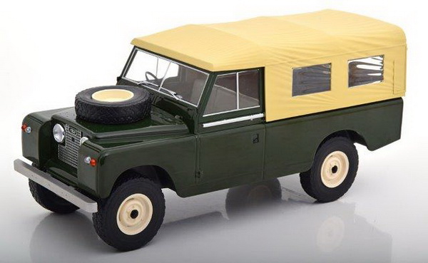 land rover 109 series ii pickup 4x4 (с тентом) - dark green/creme MCG18118 Модель 1:18