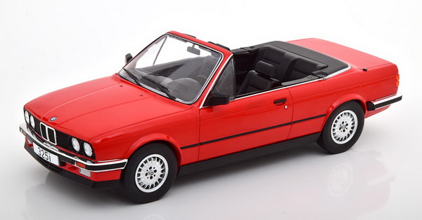 Модель 1:18 BMW 325i (E30) Convertible 1985 Red