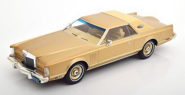 Модель 1:18 Lincoln Continental Mk V - gold/beige