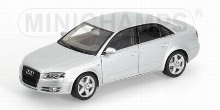 Модель 1:18 Audi A4 - silver met