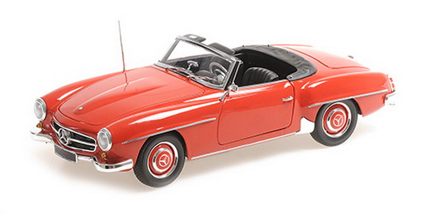 mercedes-benz 190 sl (w121) - 1955 - red 100037032 Модель 1:18