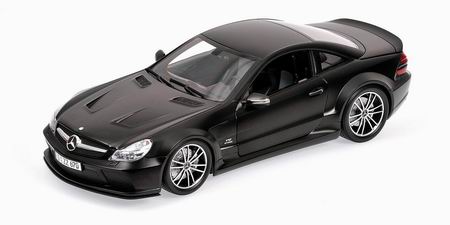 Модель 1:18 Mercedes-Benz SL 65 AMG (R230) «Black Series» - matt black