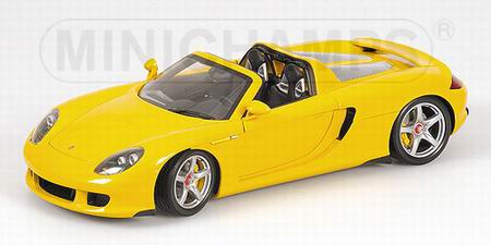 Модель 1:18 Porsche Carrera GT - yellow
