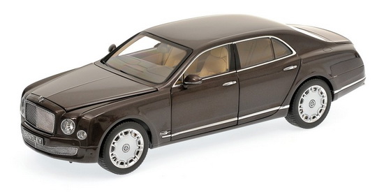 Модель 1:18 Bentley Mulsanne - ARABICA OVER BURNT OAK
