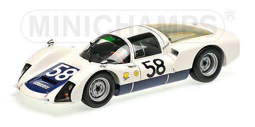 Модель 1:18 Porsche 906K №58 24h Le Mans (KLASS - Rolf Stommelen)