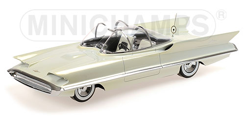 lincoln futura concept for ford motor company - pearl white with a bluish tint 107082030 Модель 1:18