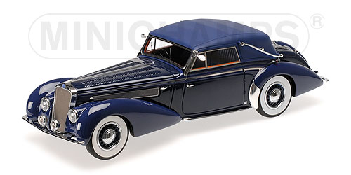 Модель 1:18 Delage D8-120 Cabrio - 2-tones blue
