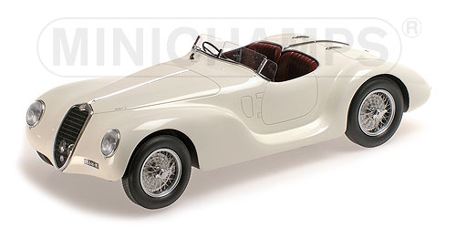 Модель 1:18 Alfa Romeo 6C 2500 SS Corsa Spider - white