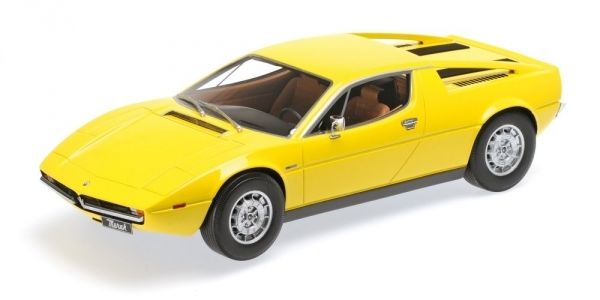 Модель 1:18 Maserati Merak - yellow