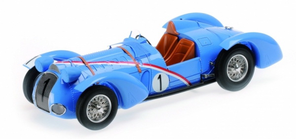 Модель 1:18 Delahaye Type 145 V-12 №1 24h Le Mans (Dreyfus - Louis Chiron) (L.E.500pcs)