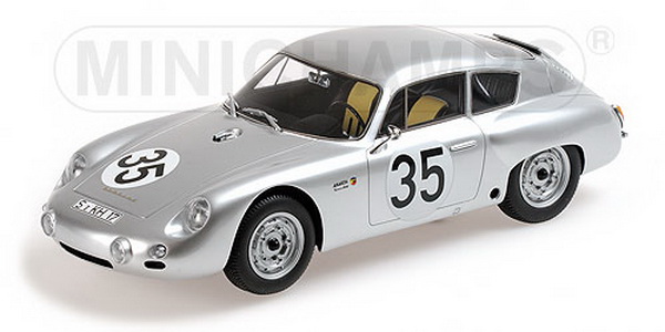 Модель 1:18 Porsche 356 B GTL Abarth №35 24h Le Mans (LINGE - WALTER)