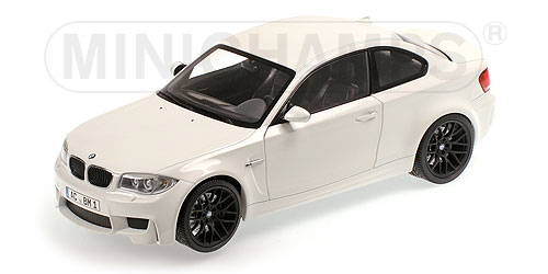 Модель 1:18 BMW 1er M Coupe - white (alpine white)