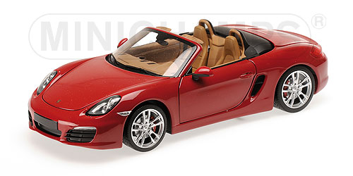Модель 1:18 Porsche Boxster (981) - red