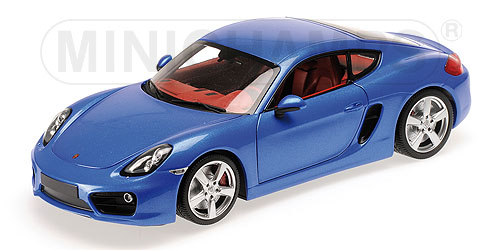 Модель 1:18 Porsche Cayman - blue met