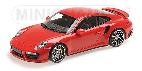 porsche 911 turbo s - red 110067122 Модель 1:18