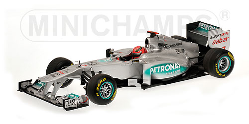 Модель 1:18 Mercedes GP Petronas F1 Team MGP W02 (Michael Schumacher)