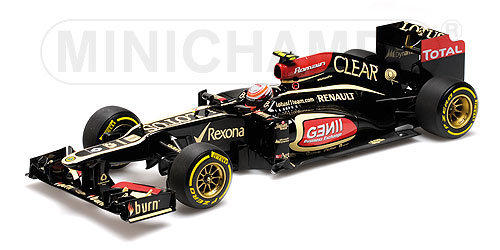 Модель 1:18 Lotus Renault E21 №8 (Romain Grosjean)