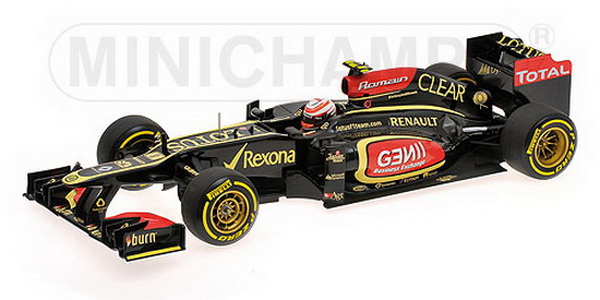 Модель 1:18 Lotus Renault E21 ShowCar (Romain Grosjean)