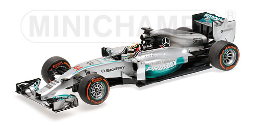 Модель 1:18 Mercedes-AMG Petronas W05 №44 Winner GP Malaysia (Lewis Hamilton)