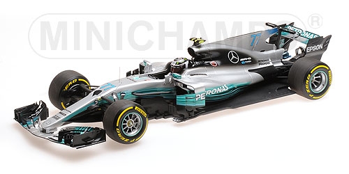 Модель 1:18 Mercedes-AMG Petronas W08 EQ Power+ Australian GP (Valtteri Bottas)