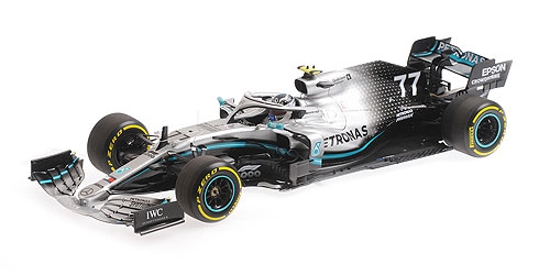 Модель 1:18 Mercedes-AMG Petronas F1 Team W10 EQ POWER+ №77 2nd CHINESE GP (Valtteri Bottas)