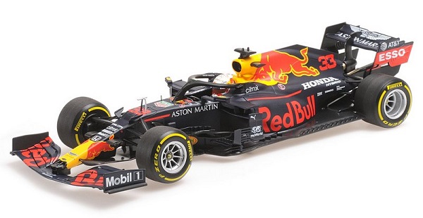 Модель 1:18 Red Bull RB16 #33 Winner GP Abu Dhabi 2020 Max Verstappen