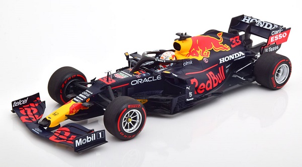 Модель 1:18 Oracle Red Bull Racing Honda RB16B №33 Winner Monaco GP, World Champion (Max Verstappen) (L.E.1200pcs)