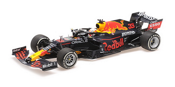 Модель 1:18 Oracle Red Bull Racing Honda RB16B №33 WINNER FRENCH GP (MAX VERSTAPPEN)