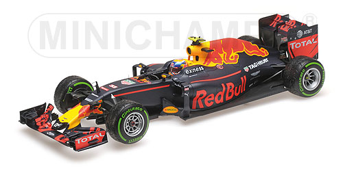 Модель 1:18 Red Bull Racing TAG-Heuer RB12 3rd BRAZILIAN GP (Max Verstappen)
