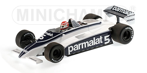 Модель 1:18 Brabham Ford BT49C №5 «Parmalat» World Champion (Nelson Piquet)