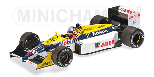 Модель 1:18 Williams Honda FW11B №5 «Canon» (Nigel Mansell)