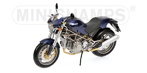 Модель 1:12 Ducati Monster (620, 750, 900) I.E. - blue met
